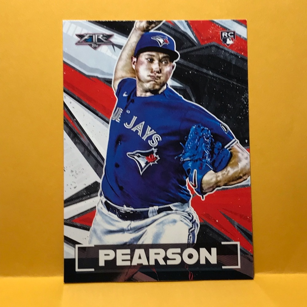 2021 Topps Fire Nate Pearson RC Toronto Blue Jays #25 Rookie